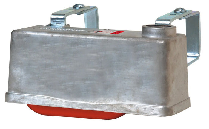 Metal Trough - O - Matic with Expansion Brackets - M31BU - Silver - 1