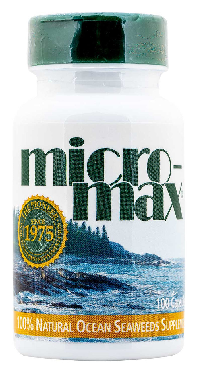 Micro - Max Seaweed Micronutrient Supplement, 100 Caps - Q6MA - 1