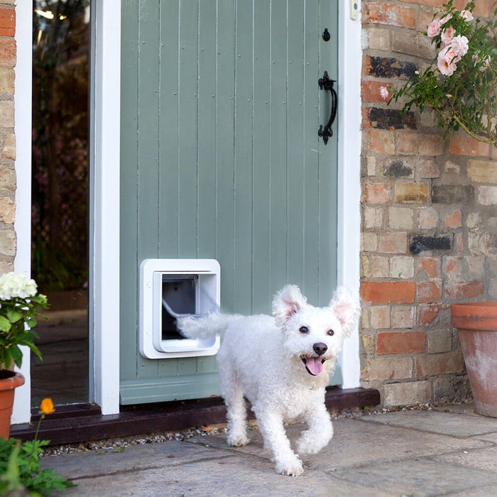 Microchip Pet Door White - 010MER-39028 - White - Box - 2