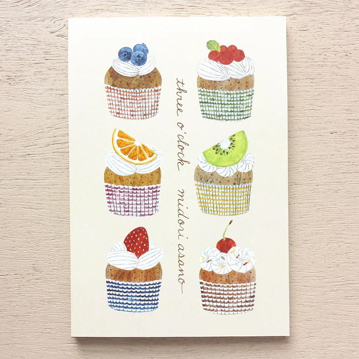 Midori Asano Three O'Clock Postcard Set