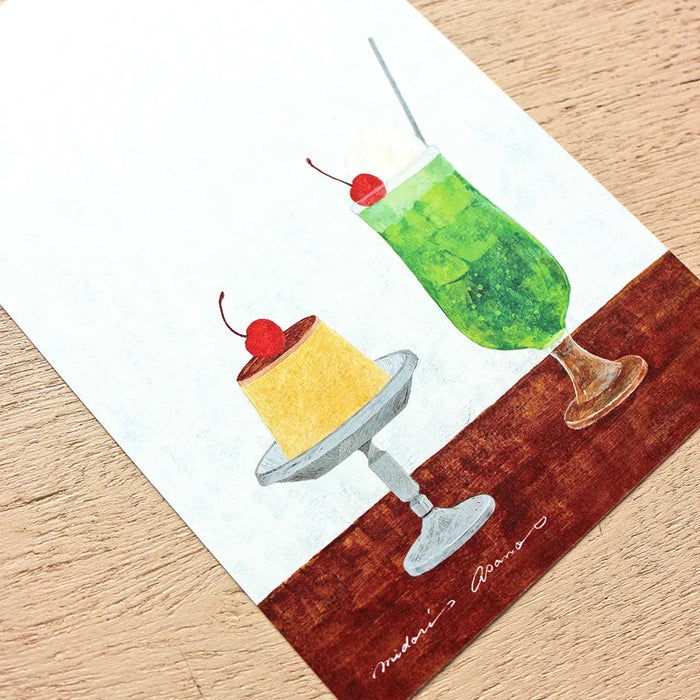 Midori Asano Three O'Clock Postcard Set