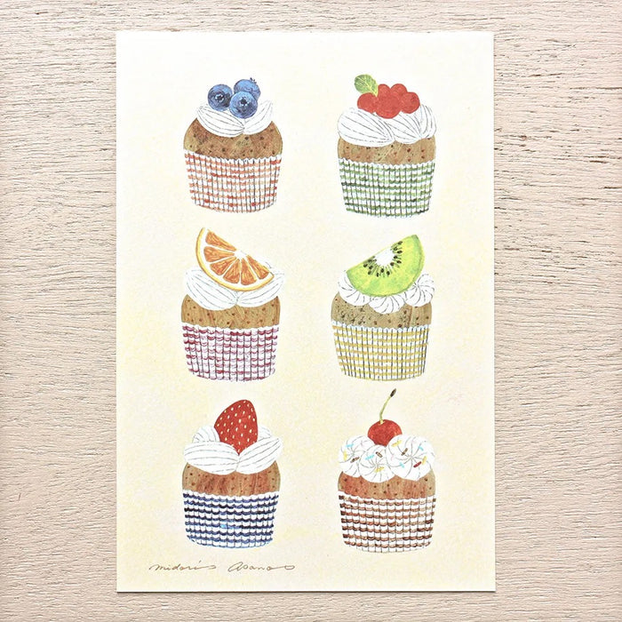 Midori Asano Three O'Clock Postcard Set