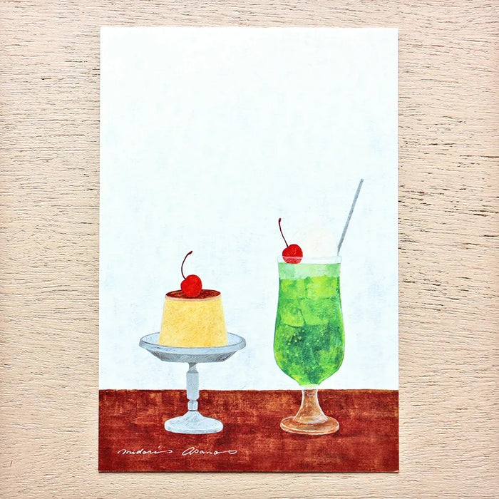 Midori Asano Three O'Clock Postcard Set
