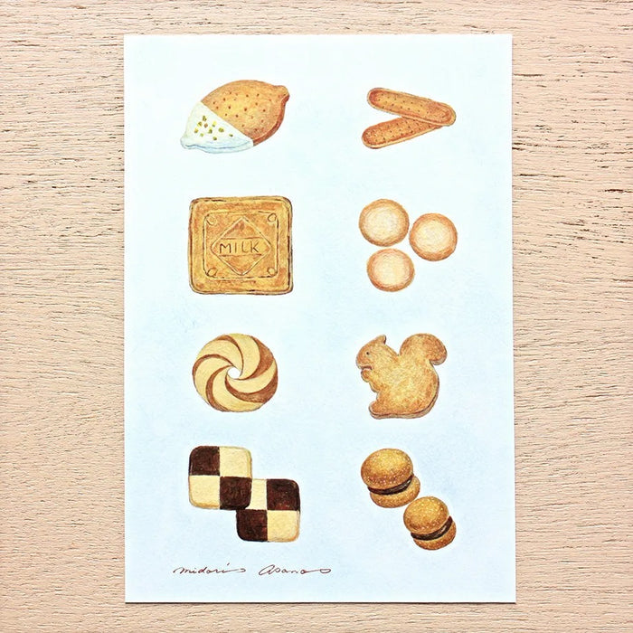 Midori Asano Three O'Clock Postcard Set