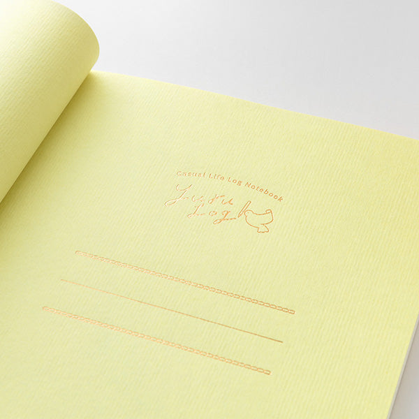 Midori B6 Yuru Log Notebook - Grid
