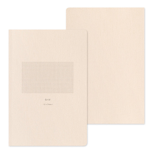 Midori B6 Yuru Log Notebook - Grid