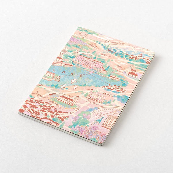 Midori B6 Yuru Log Notebook - Travel and Hotel