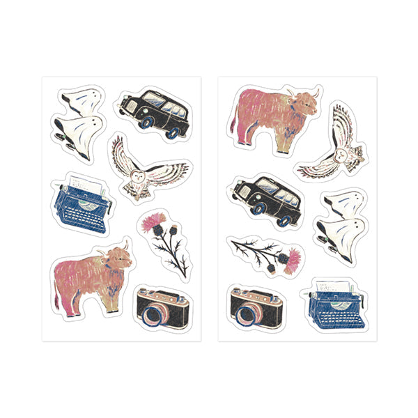 Midori Decoration Sticker | Black