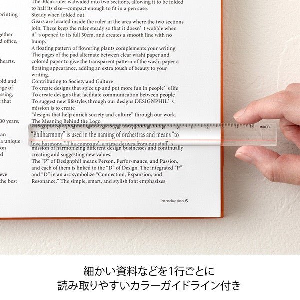 Midori Lens Ruler