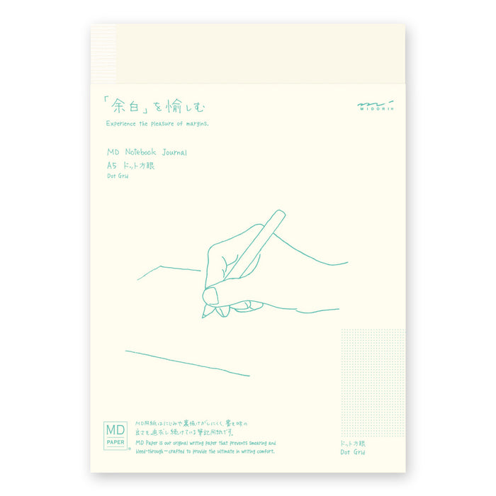 Midori MD Diary Notebook A5 - Dot Grid