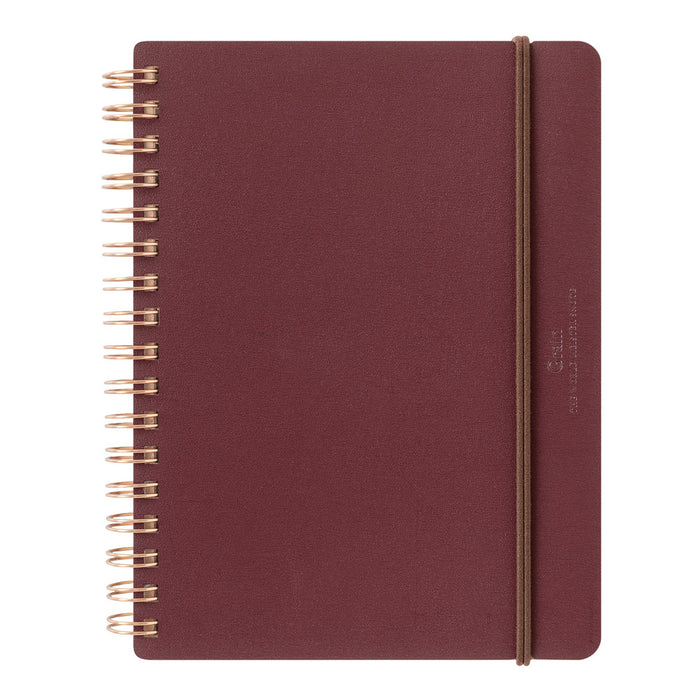 Midori Ring Notebook Grain B6 - Red