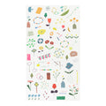 Midori Transfer Sticker for Journaling | Nordic Flowers