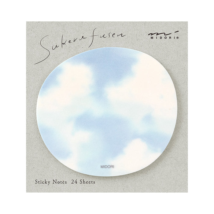 Midori Translucent Sticky Notes | Cloud