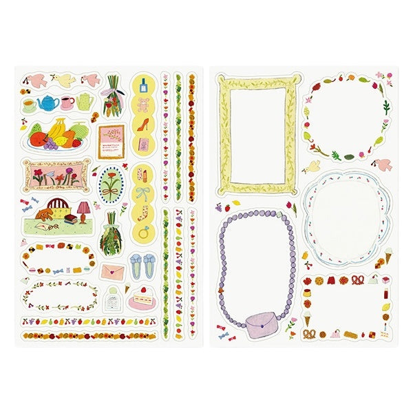 Midori Yuru Log Stickers - My Life