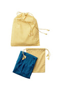 Mii Thaaii Drawstring Bag Set - Arrow Yellow
