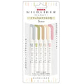 Mildliner Set 5 Colors | Natural