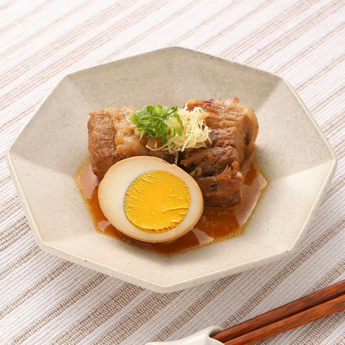 Mino Ware Octagon Plate | Small