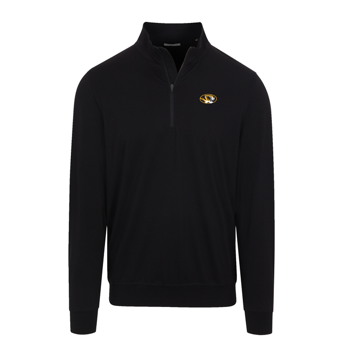 Missouri Velocity Performance Quarter Zip Black