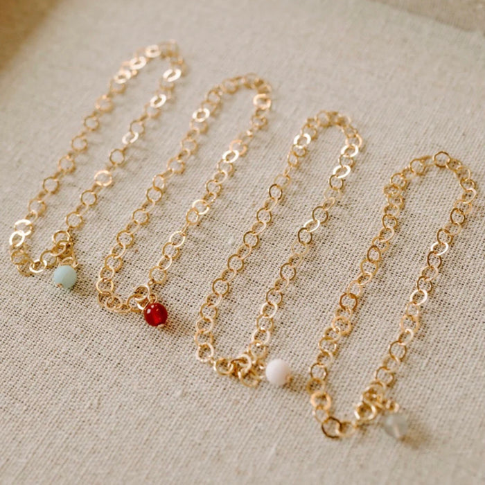 Modern-Day Friendship Bracelet - Asst Stones