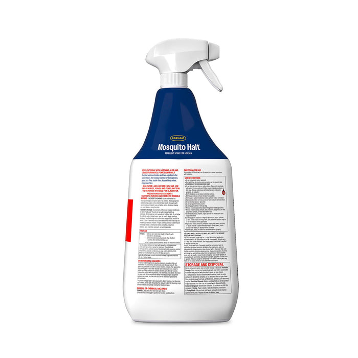Mosquito Halt Repellent Spray for Horses, 32 oz - FAMH - 2