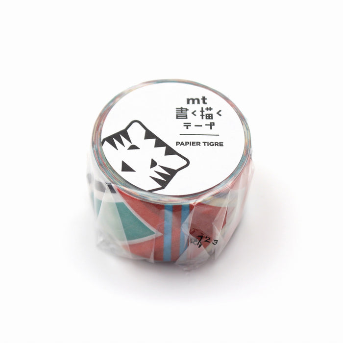 MT x Papier Tigre Etiquette | Wide Writable Washi Tape