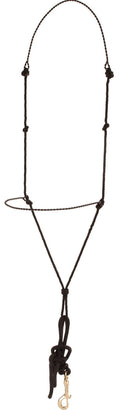 Mustang Twisted Wire & Rope Training Headsetter Headstall for Horses - 121IY - 1