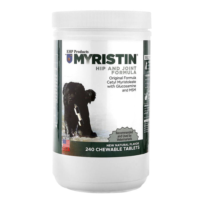 Myristin Special Hip and Joint Formula for Dogs & Cats - 015KB-240CHEW - 240 Chewable Tablets - 5