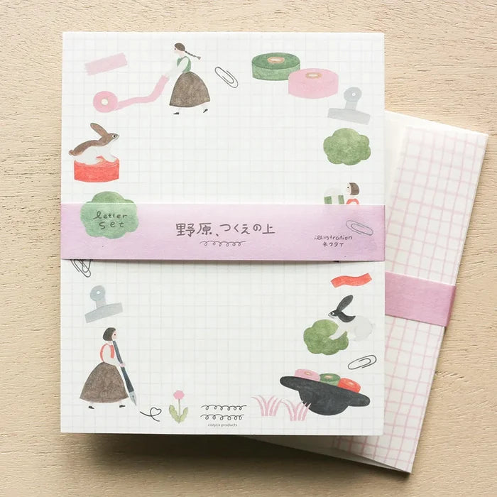 Necktie Letter Set | Field, On the Desk