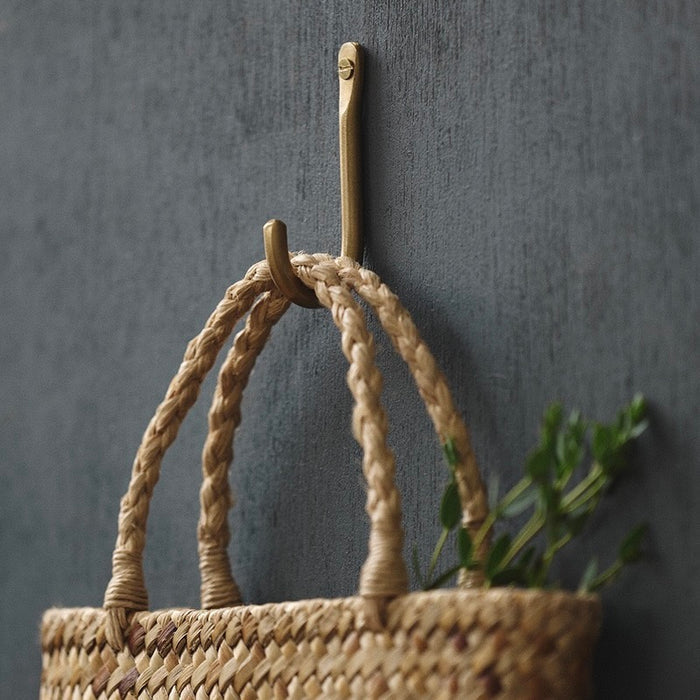 New! Brass Single Hook