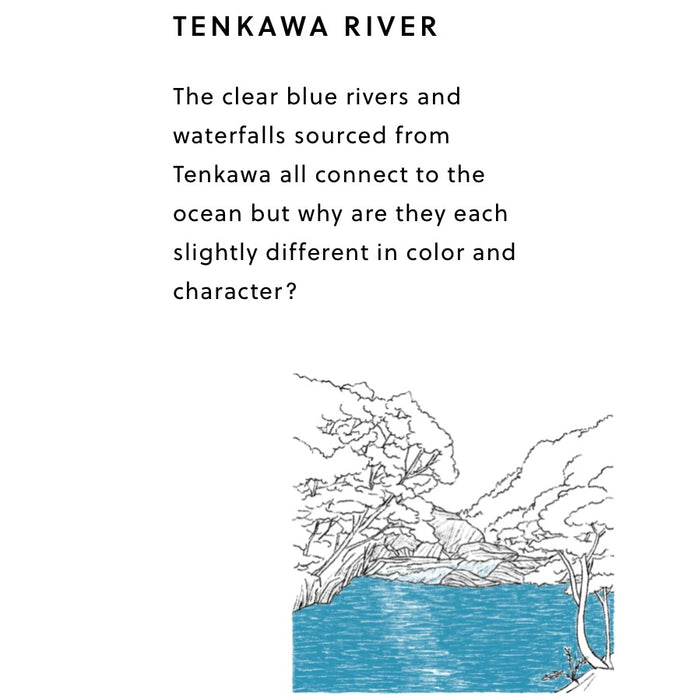 Nishiguchi Kutsushita Linen Ribbed Socks | Tenkawa River (2025 Limited Color)