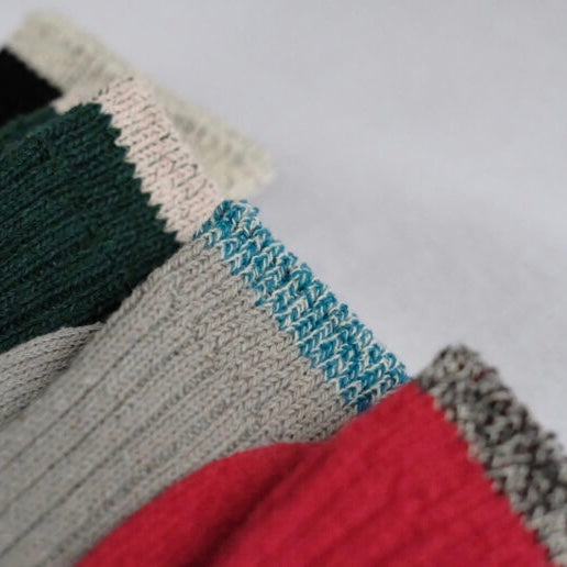 Nishiguchi Kutsushita Silk Cotton Socks | Black