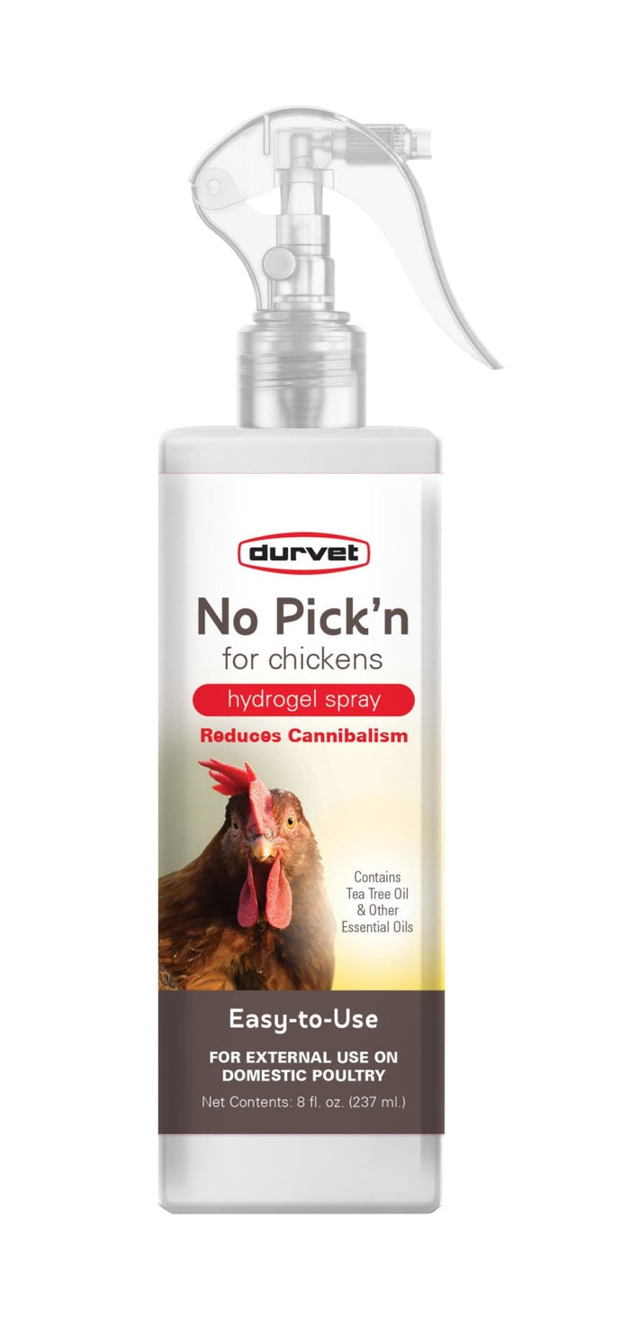 No Pick'n For Chickens Hydrogel Spray to Reduce Pecking, 8 oz - 7VVF - 8 oz - 1