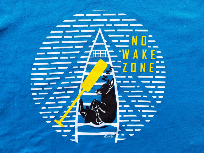 No Wake Zone Graphic Tee | 100% Organic Cotton T-shirt