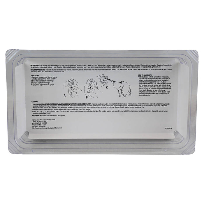 Nobivac Intra - Trac 3 Intranasal Dog Vaccine - SHVA - 25 x 1 Dose - 6