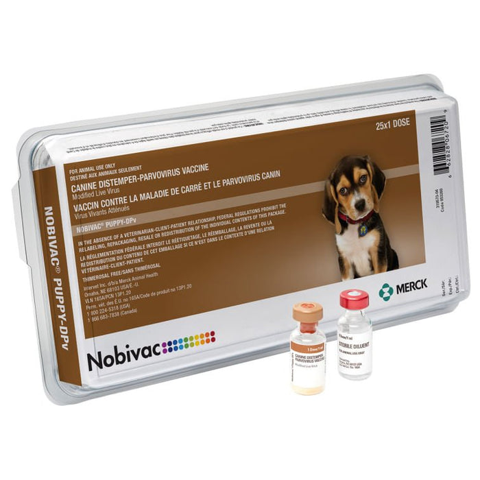 Nobivac Puppy - DPV Dog Vaccine - I6P3 - 25 Dose - 1
