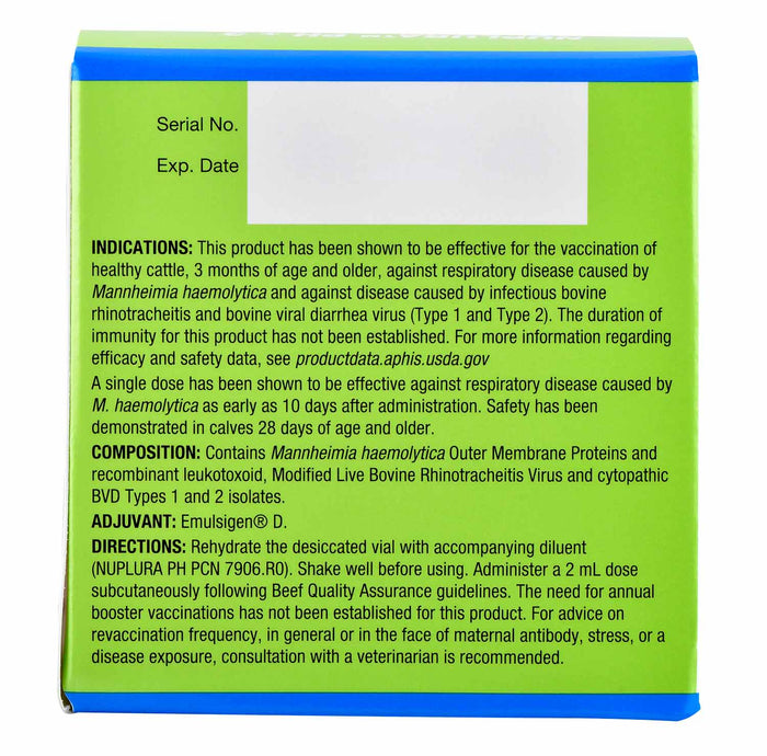 Nuplura PH+3 Cattle Vaccine - G5BH - 10 Dose - 3