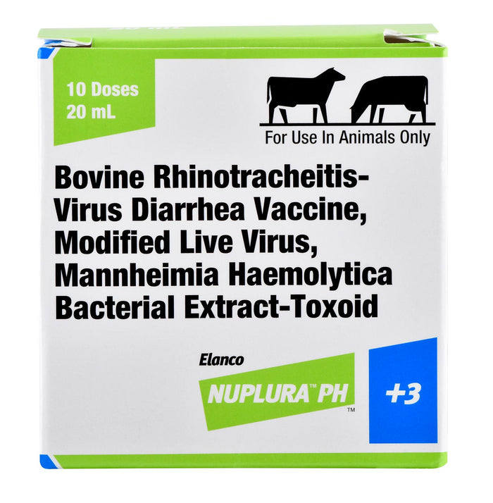 Nuplura PH+3 Cattle Vaccine - G5BH - 10 Dose - 6