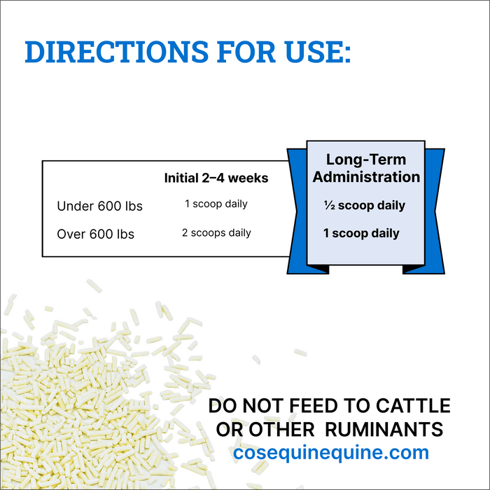 Nutramax Cosequin Optimized Pellets with MSM Joint Health Supplement for Horses, 1400 Grams - 060NM-3000254 - 5