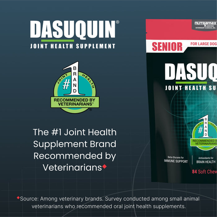 Nutramax Dasuquin Senior Joint Health Supplement for Dogs, 84 Soft Chews - 015NM-3000216 - Large - Over 60 lbs - 84 Soft Chews - 7