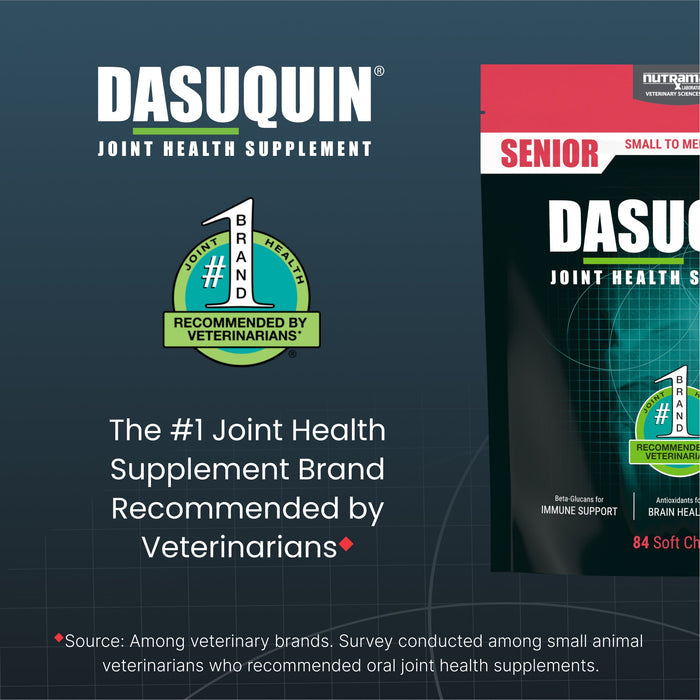 Nutramax Dasuquin Senior Joint Health Supplement for Dogs, 84 Soft Chews - 015NM-3000216 - Large - Over 60 lbs - 84 Soft Chews - 8