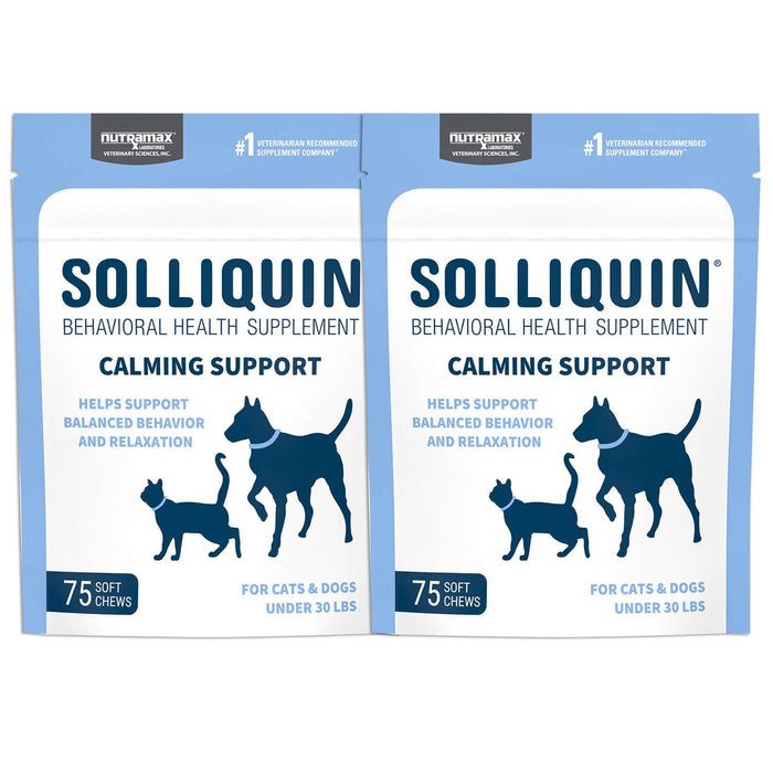 Small/Medium Dog & Cat / 75 Soft Chews / 2 Pack