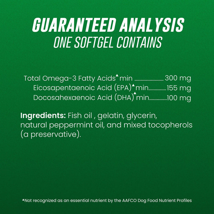 Nutramax Welactin Canine Softgels, 120 count - 015NM-120 - Single Pack - 6