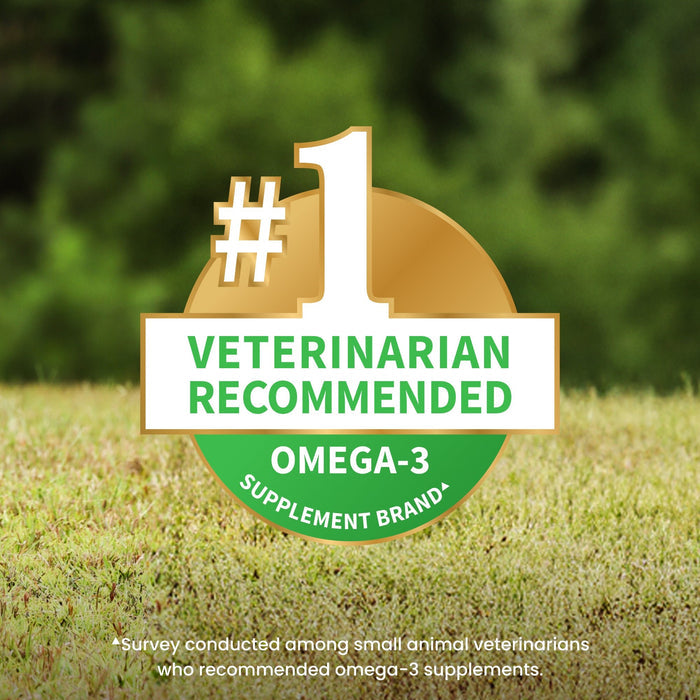 Nutramax Welactin Natural Omega - 3 Liquid Skin & Coat Supplement for Dogs - 015NM-500 - 16 oz - 3