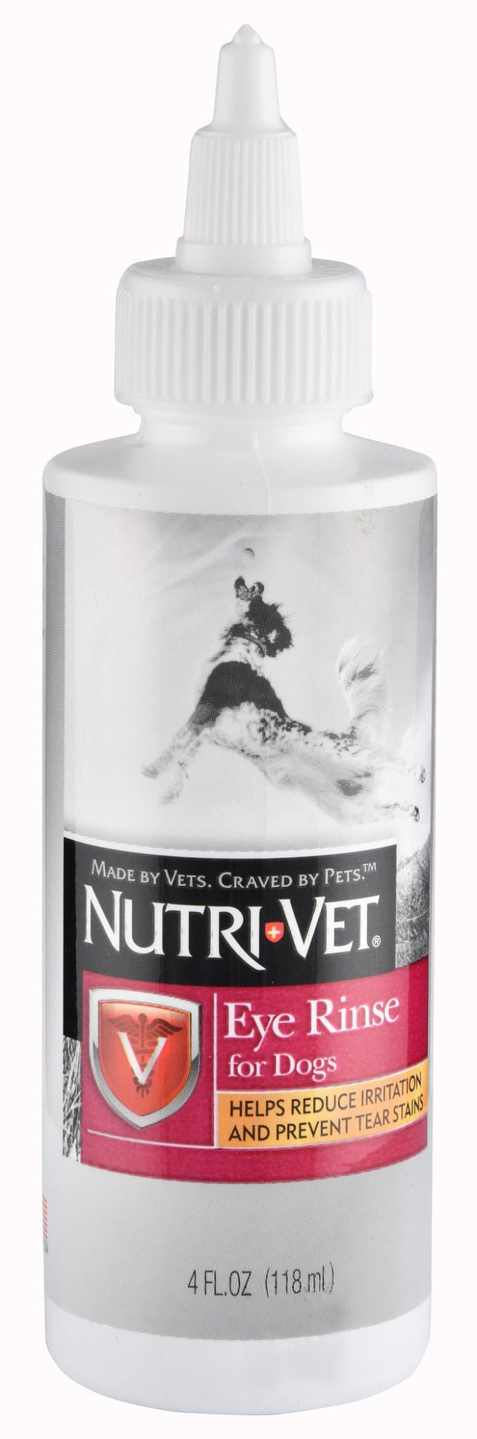 Nutri - Vet Eye Rinse Liquid for Dogs, 4 oz - OPAB - 1