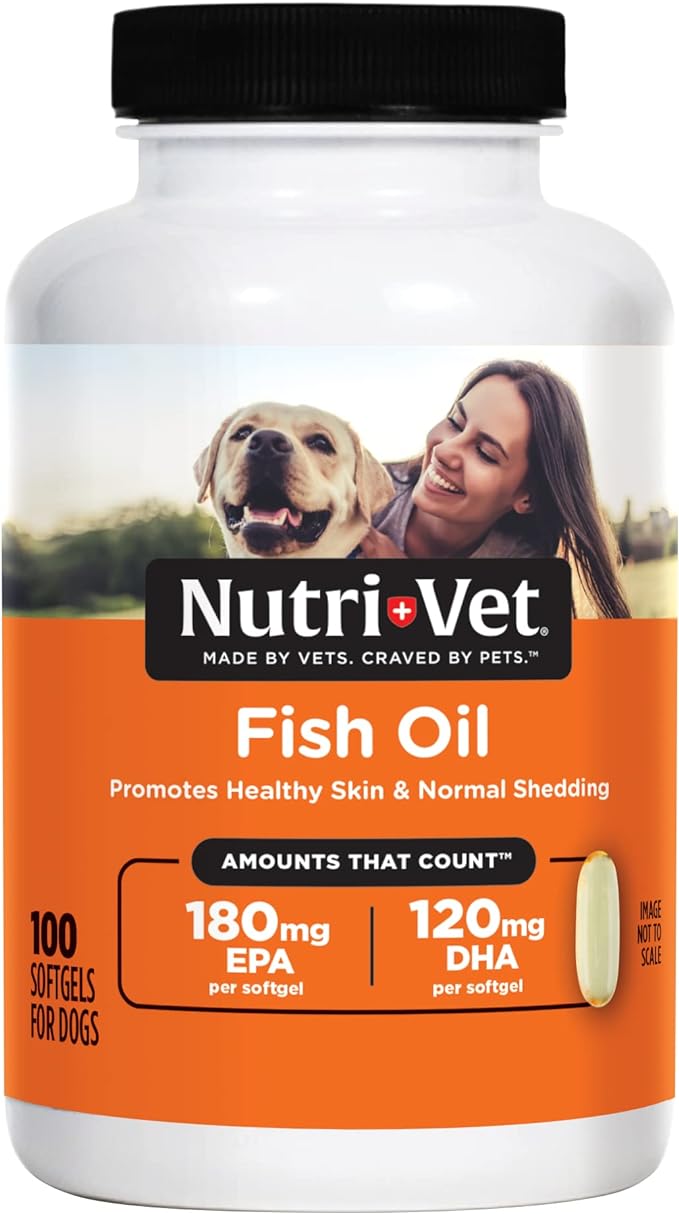Nutri - Vet Fish Oil, Soft Gels, 100 ct - OPA9 - 1