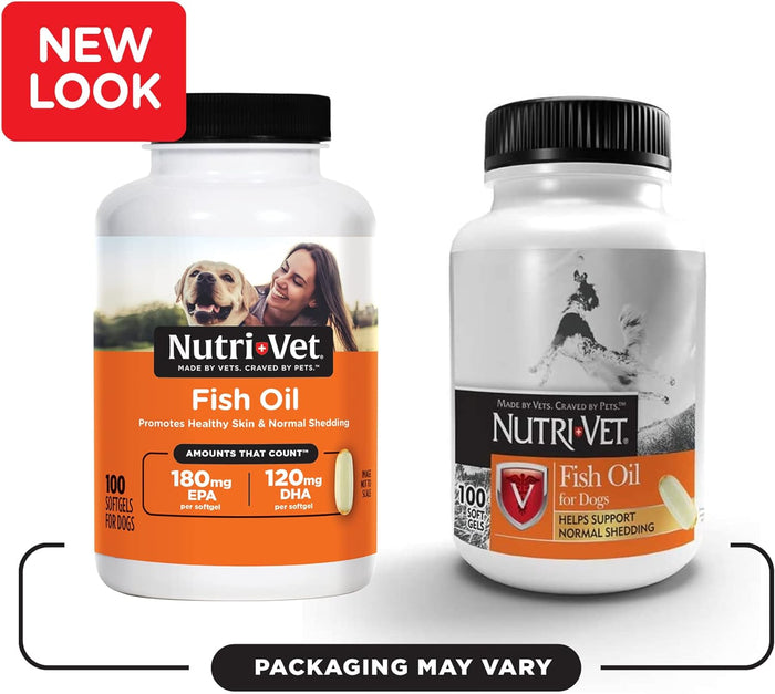 Nutri - Vet Fish Oil, Soft Gels, 100 ct - OPA9 - 3