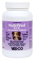 NutriVed O.F.A. for Small & Medium Dogs, 60 Chewable Tablets - 015VED-01 - 60 ct - 1