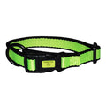 Nylon Adjustable Collar with Trim, Neon Yellow, 3/4" x 16" - 22" - 020MC-57463 - Neon Yellow - 1
