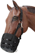 Nylon Horse Grazing Muzzle - JTIN5 - Miniature Grazing Muzzle, Black - 5