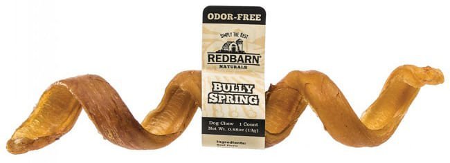 Odor - Free Bully Springs Dog Chew Treat, 6" - 24CU - 1 ct - 3